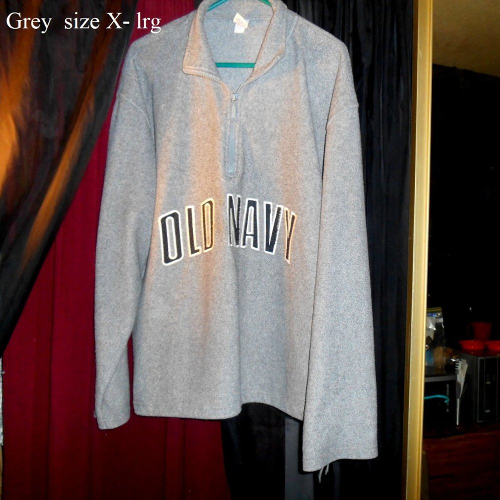 Old Navy pull over fleece